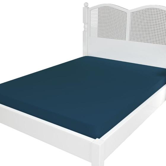 Imagem de Lencol Micropercal 300 Fios Avulso Elastico Queen ul