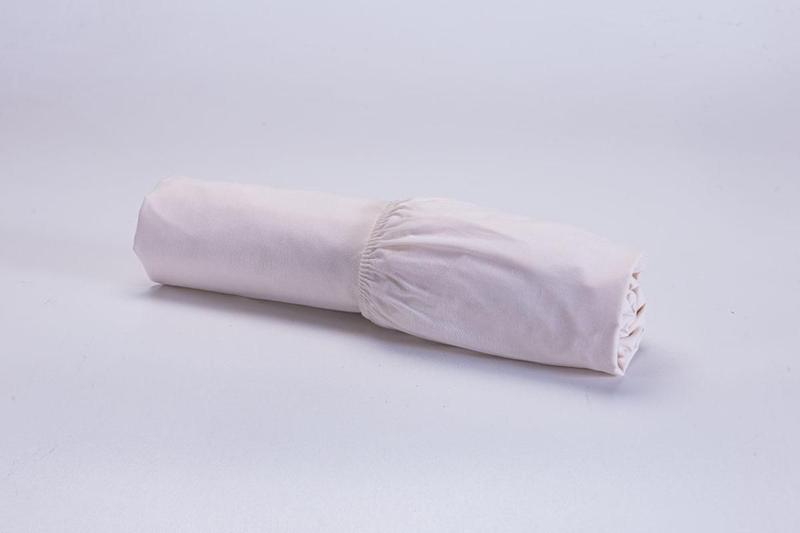 Imagem de Lençol Mini Cama Avulso Com Elástico Percal 200 Fios Palha