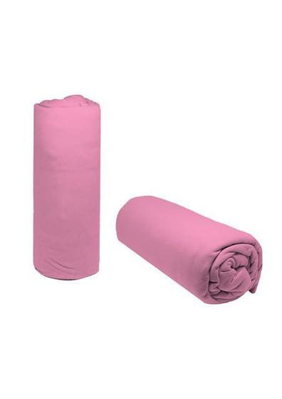 Imagem de Lençol Queen Avulso Liso Doce Vida com elástico - Rosa Prisma
