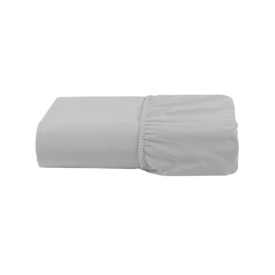 Imagem de Lençol Queen Avulso Malha 100% Algodão Roupa de Cama Com Elástico
