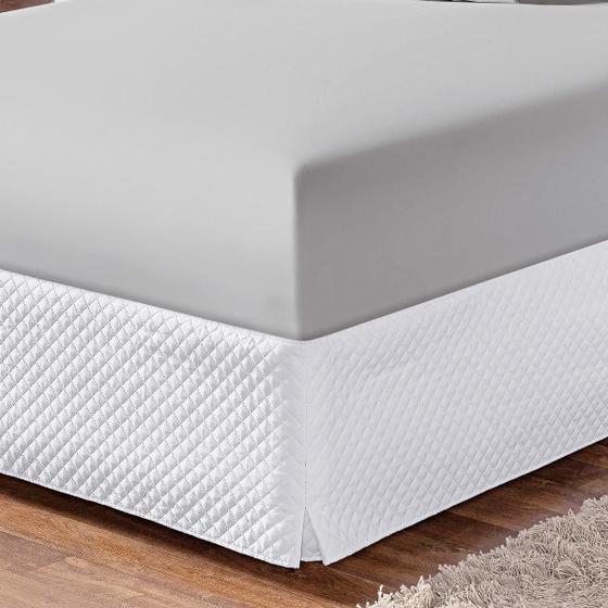Imagem de Lençol Soft Avulso Solteiro 200 Fios Com Elástico Cinza