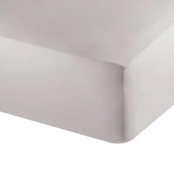 Imagem de Lençol solteiro basic c/elástico percalle bege 180 fios
