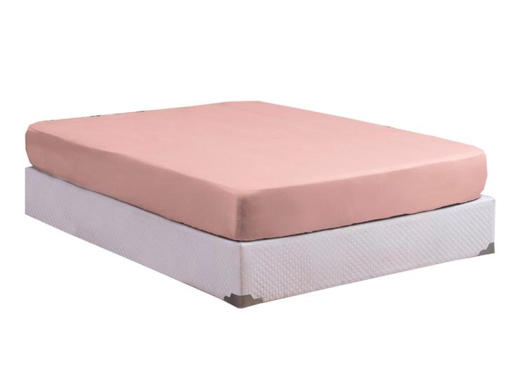 Imagem de Lençol Super King com Elástico Algodão 200 Fios Cama Box Padrão