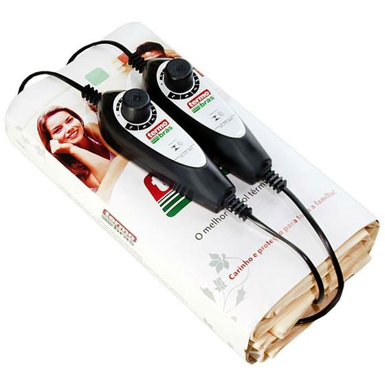Lençol Térmico Casal Padrão Giratório Termobras 220v Menor preço em Lençol Térmico Casal Padrão Giratório Termobras 220v