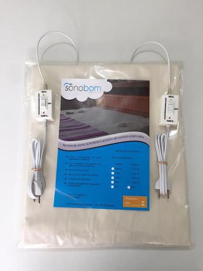 Lençol térmico com controle de temperatura - Sono Bom Menor preço em Lençol térmico com controle de temperatura - Sono Bom