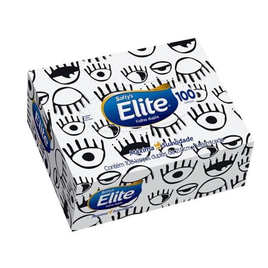 Lenços de Papel Softys Elite Folha Dupla Máxima Suavidade - 100 unidades Menor preço em Lenços de Papel Softys Elite Folha Dupla Máxima Suavidade - 100 unidades