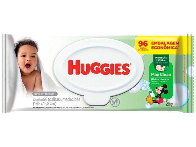 Imagem de Lenços Umedecidos Huggies Classic  - 96 Unidades