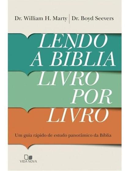 Imagem de Lendo A Bíblia Livro Por Livro: Um Guia Rápido De Estudo Panorâmico Da Bíblia - VIDA NOVA