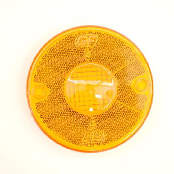 Lente amarelo da lanterna gf127 lateral randon com retrorrefletivo Menor preço em Lente amarelo da lanterna gf127 lateral randon com retrorrefletivo