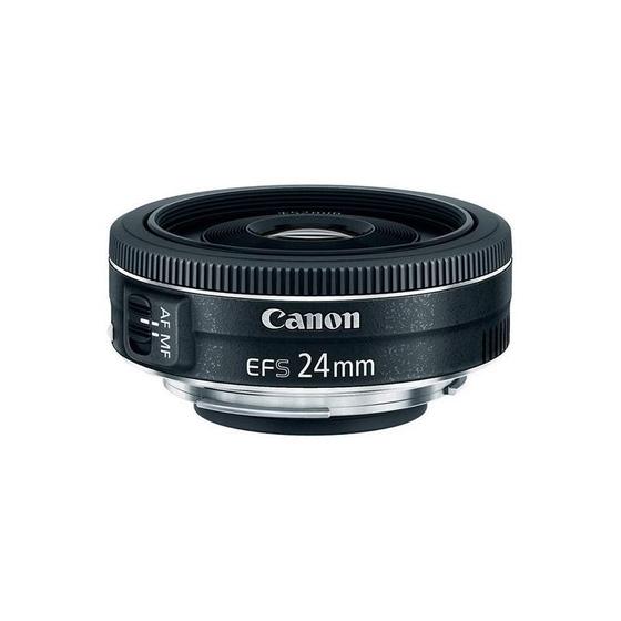 Imagem de Lente Canon Ef S 24mm F 2.8 STM - Lente Objetiva Grande Angular Canon para Fotografia Profissional.