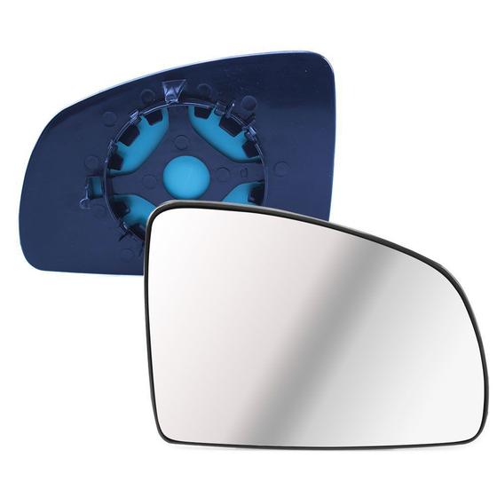 Lente com Base do Espelho Retrovisor Direito Meriva Prisma 2003 em diante Celta Novo 2007 em diante Menor preço em Lente com Base do Espelho Retrovisor Direito Meriva Prisma 2003 em diante Celta Novo 2007 em diante
