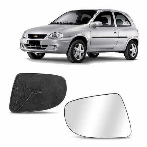Imagem de Lente Corsa Wind 1996 A 2002 Retrovisor Com Base