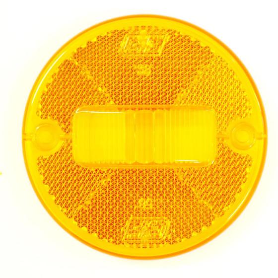 Imagem de Lente da lanterna lateral amarelo 85mm da lanterna PL0564