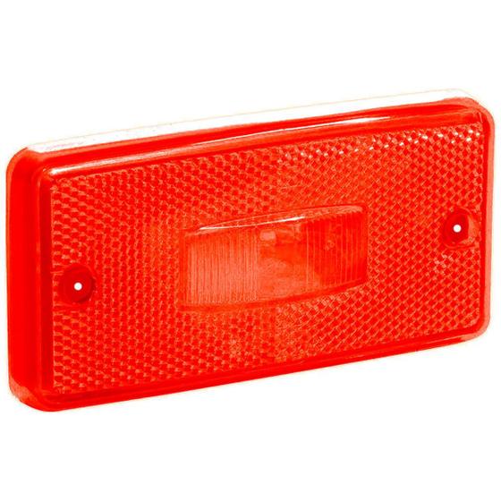 Lente da lanterna lateral universal vermelho Menor preço em Lente da lanterna lateral universal vermelho