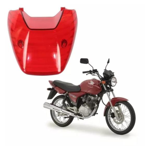 Imagem de Lente De Lanterna Moto Honda Cg Titan Cargo 150 De 2004 Ate 2008