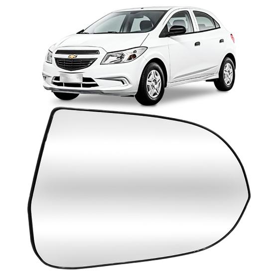 Imagem de Lente De Retrovisor Onix/prisma 2013/2017 Convexo Envelopado
