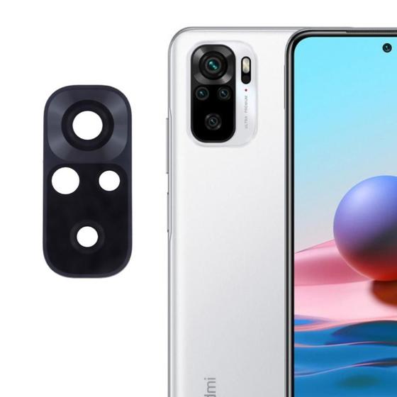 Lente De Vidro Para Câmera Traseira REDMI NOTE 10 com adesivo Menor preço em Lente De Vidro Para Câmera Traseira REDMI NOTE 10 com adesivo