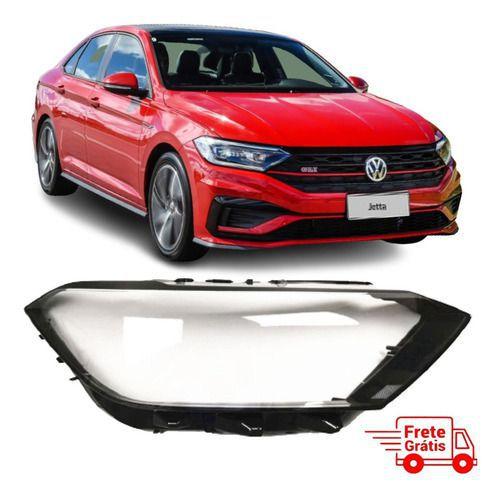 Imagem de Lente Farol Jetta Mk7 2018 2019 2020 2021 2022 Lado Direito