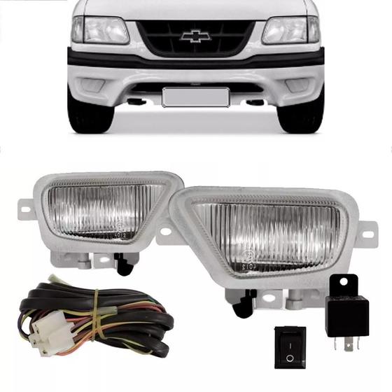 Imagem de Lente Farol Milha S10 Blazer 1999 A 2000 Vidro