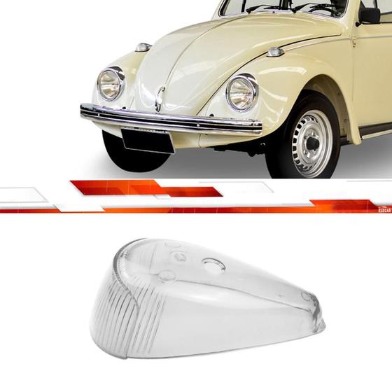 Imagem de Lente lanterna dianteira fusca 1200 1300 1500 cristal serve ld le