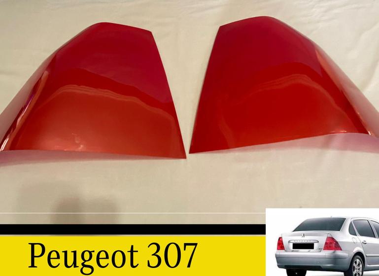 Imagem de Lente Lanterna Peugeot 307 2005-2012 Par