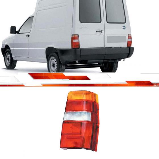 LENTE LANTERNA TRASEIRA FIORINO ELBA 1986 ATÉ 1997 LD TRICOLOR MODELO CIBIÉ EM ACRILICO Forne Menor preço em LENTE LANTERNA TRASEIRA FIORINO ELBA 1986 ATÉ 1997 LD TRICOLOR MODELO CIBIÉ EM ACRILICO Forne