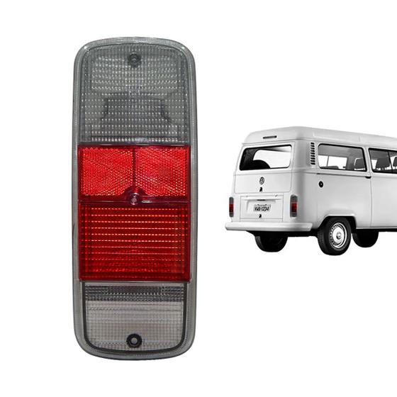 Imagem de Lente lanterna traseira VW Kombi 1976 a 2012 Fumê