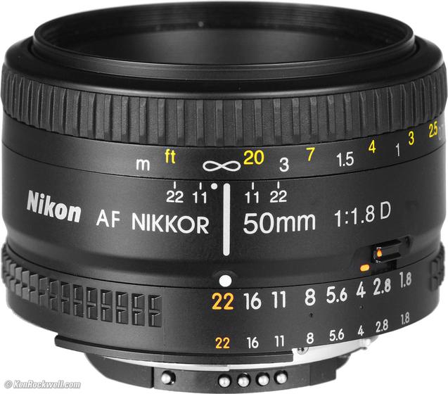 Imagem de Lente Nikon AF Nikkor 50mm f 1.8D