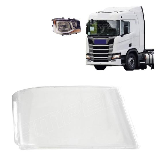 Imagem de Lente para Farol Compatível Scania NTG S6 Série 6 Direito