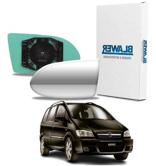 Imagem de Lente Retrovisor Com Base Gm Zafira Todos Lado Esquerdo