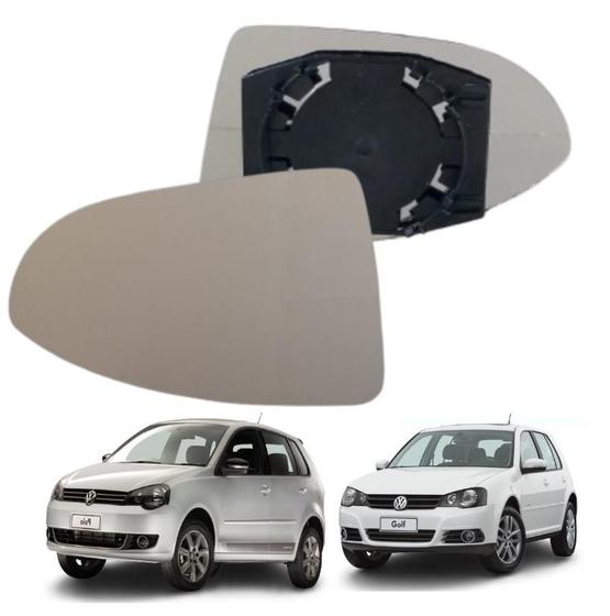 Imagem de Lente Retrovisor Com Base Golf Polo 12-14 Lado Esquerdo
