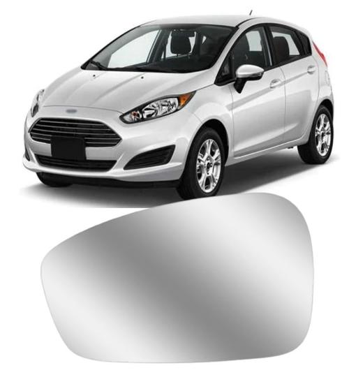 Imagem de Lente retrovisor com base new fiesta 2012 diante ld esquerdo