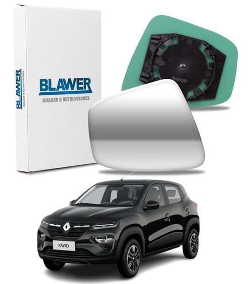 Imagem de Lente Retrovisor Com Base Renault Kwid Todos Lado Direito