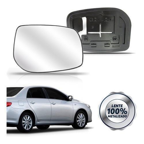 Imagem de Lente Retrovisor Corolla Toyota 2008 A 2011 Com Base