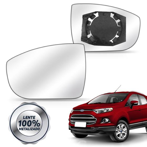 Imagem de Lente Retrovisor Ecosport 2013 A 2016 Com Base