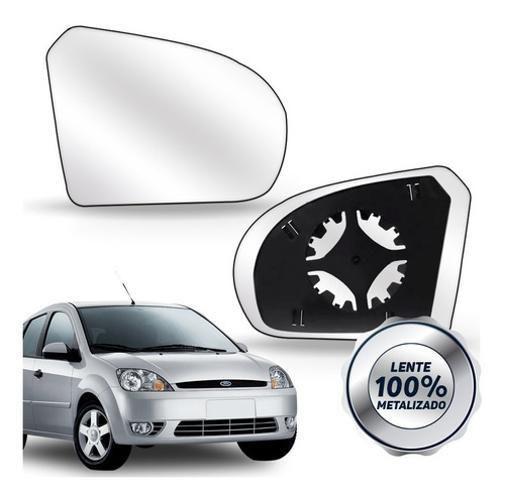 Imagem de Lente Retrovisor Fiesta 2003 A 2010 Ka 2008 A 2014 Com Base