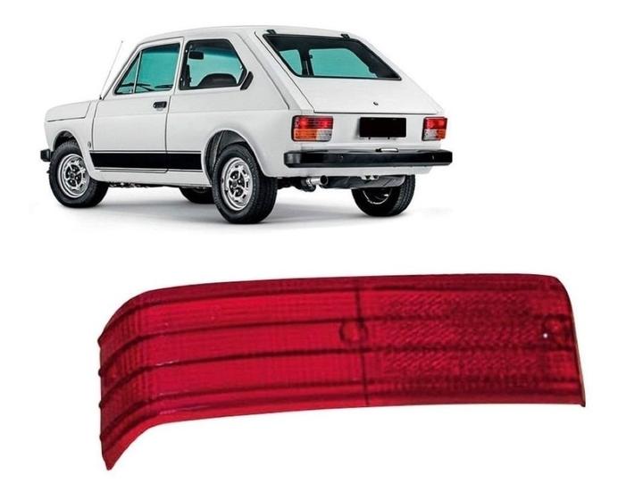 Imagem de Lente Superior Lanterna Traseira Fiat 147 Esquerda 1979 a 1982 Vermelho