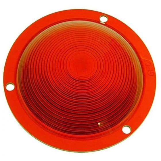 Lente vermelho da lanterna gf122 delimitadora redondo Menor preço em Lente vermelho da lanterna gf122 delimitadora redondo