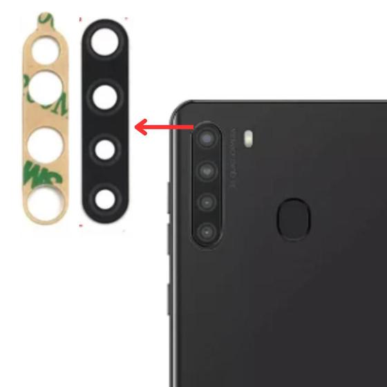 Imagem de Lente vidro camera traseira compativel com Samsung A21