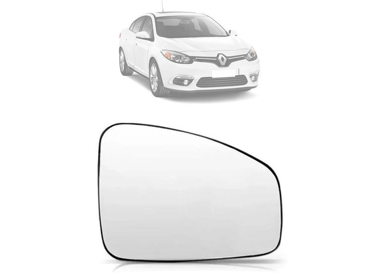 Imagem de Lente Vidro Retrovisor Renault Fluence 10/.. Direito EB758