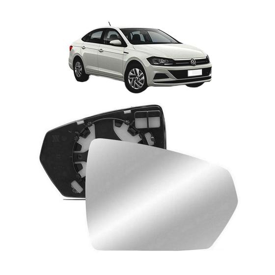 Imagem de Lente Vidro Retrovisor VW Virtus Polo 17/... Direito EB958