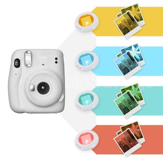 Imagem de Lentes Color Instax Mini 11/25 Amarelo, Azul, Rosa e Verde