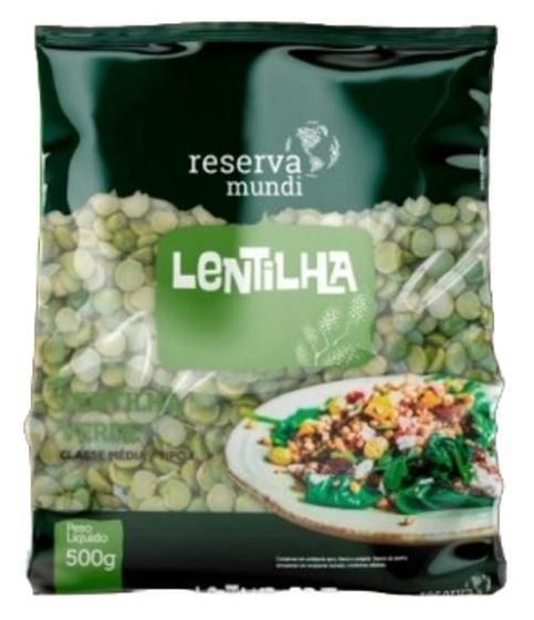 Imagem de Lentilha Verde Sem Glúten Reserva Mundi 500G