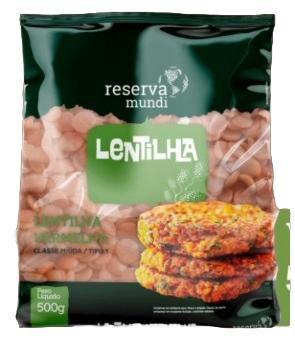 Imagem de Lentilha Vermelha Sem Glúten Reserva Mundi 500g