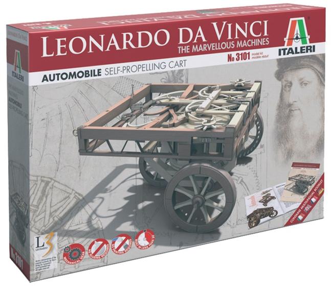 Imagem de Leonardo Da Vinci - Automobili Italeri 3101 - Kit para montar e pintar - Plastimodelismo