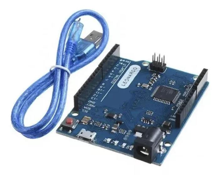 Imagem de Leonardo R3 Para Arduino Compativel Leonardo C/ Cabo Usb 30cm