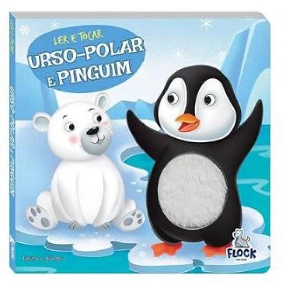 Imagem de Ler e tocar urso polar e pinguim