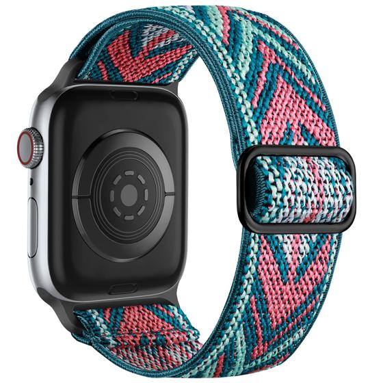 Imagem de Lerobo Pulseira Elástica Trançada p/ Apple Watch 38-49mm (Green Arrow)