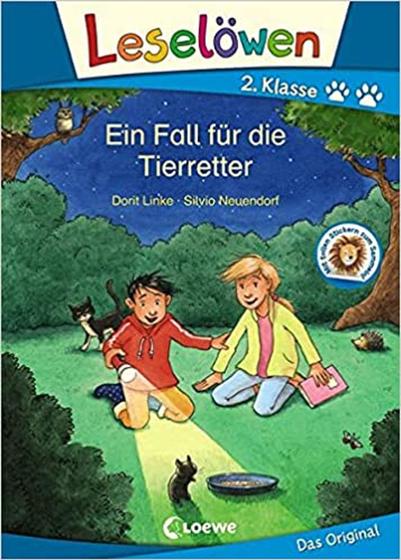 Imagem de Leselöwen 2. Klasse - Ein Fall für die Tierretter: Erstlesebuch für Kinder ab 7 Jahre Capa dura - EDITORA LOEWE