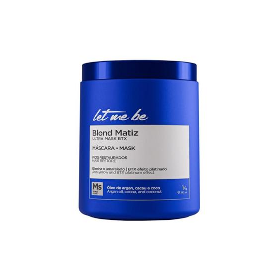 Imagem de Let Me Be Blond Matiz Máscara Matizadora 1Kg